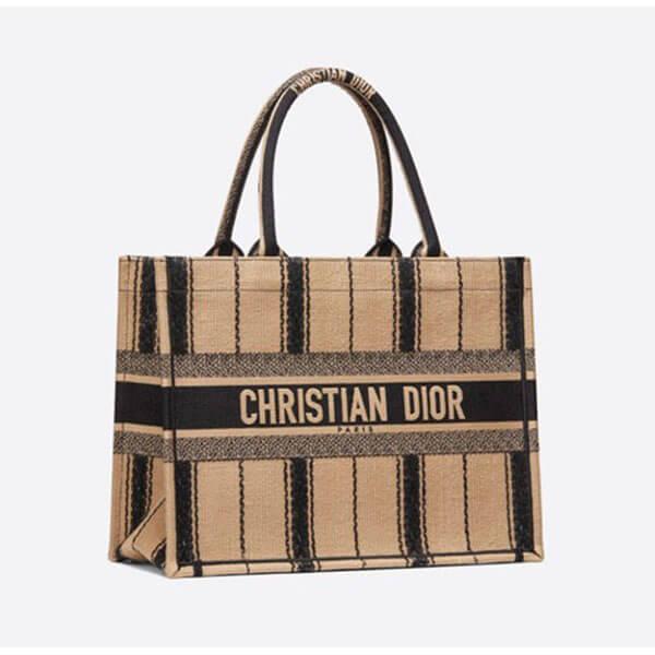 20SS新作 “DIOR BOOK TOTE コピー” スモール/ ストライプ M1296ZRLD_M976